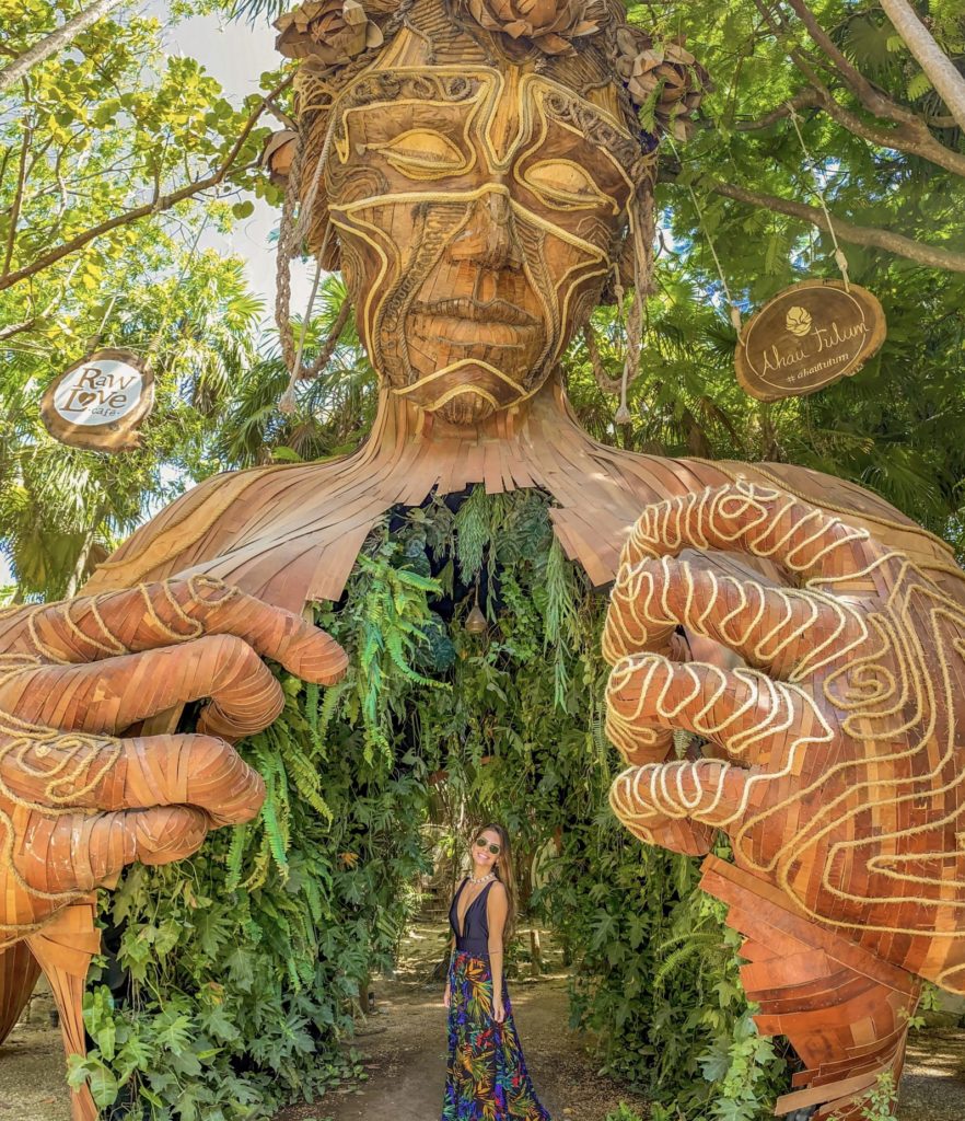 Escultura de tulum