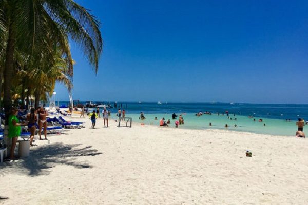 Praias públicas em Cancún