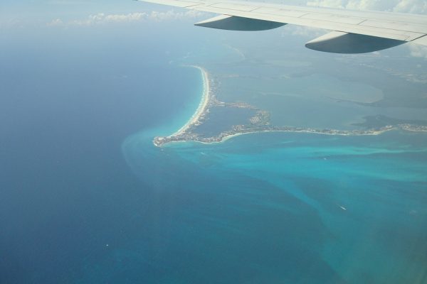 tempo de voo em Cancún