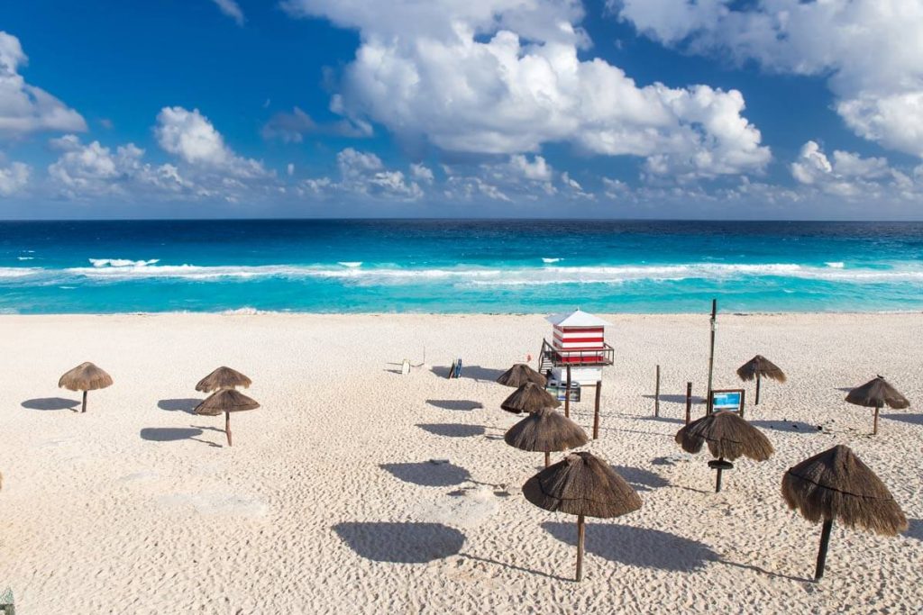 Praias públicas em Cancún