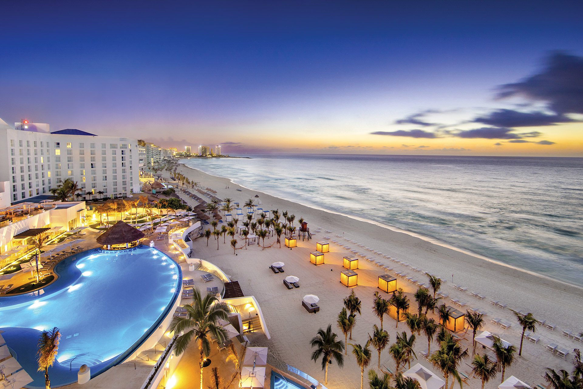 Hotéis 5 Diamantes em Cancún e Riviera Maya